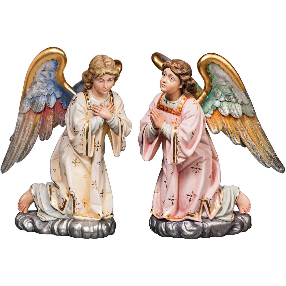 Angelpair kneeling