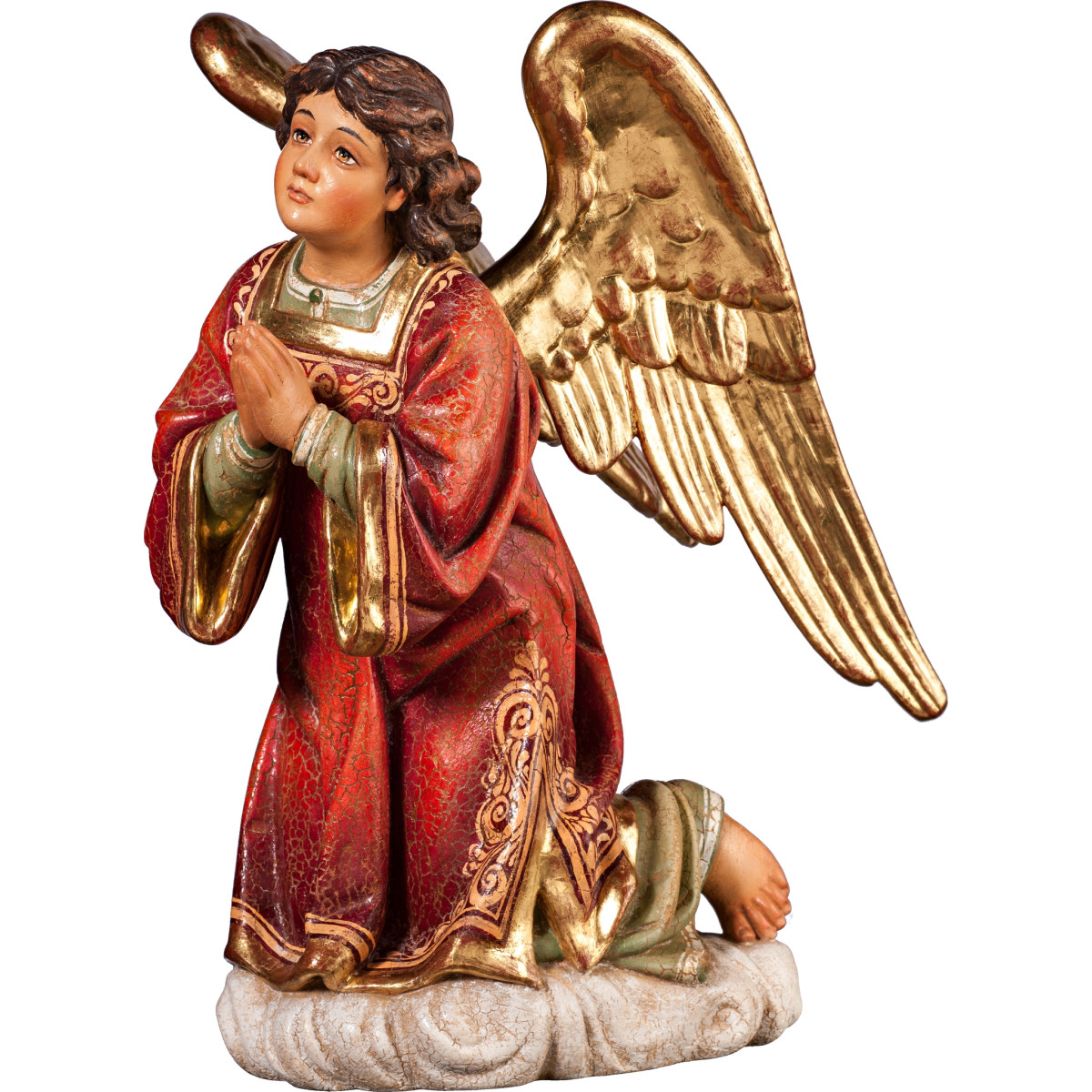 Angel kneeling right