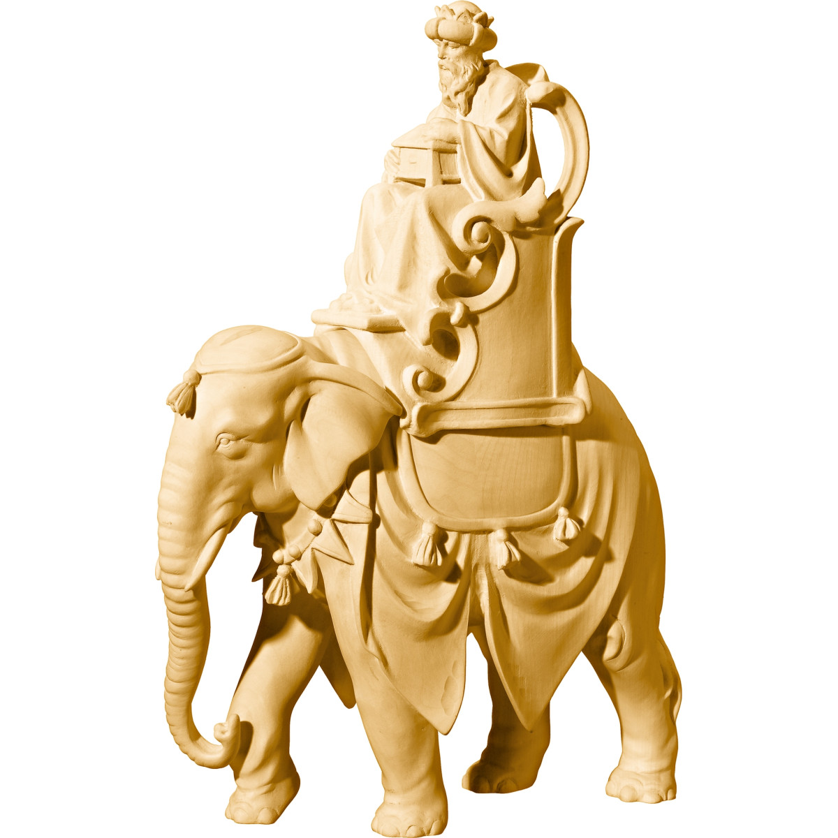 Rey Mago en elefante