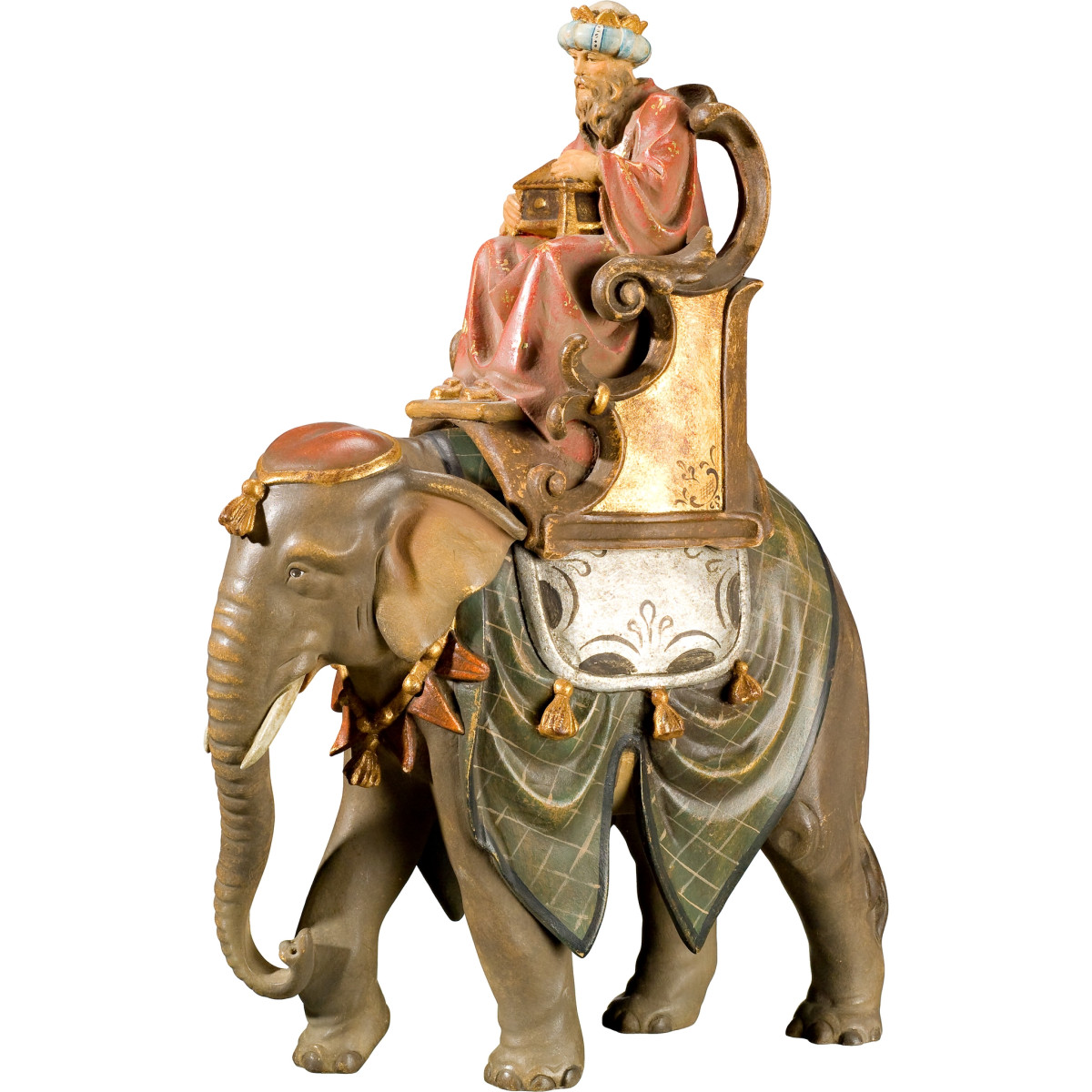 King on elephant