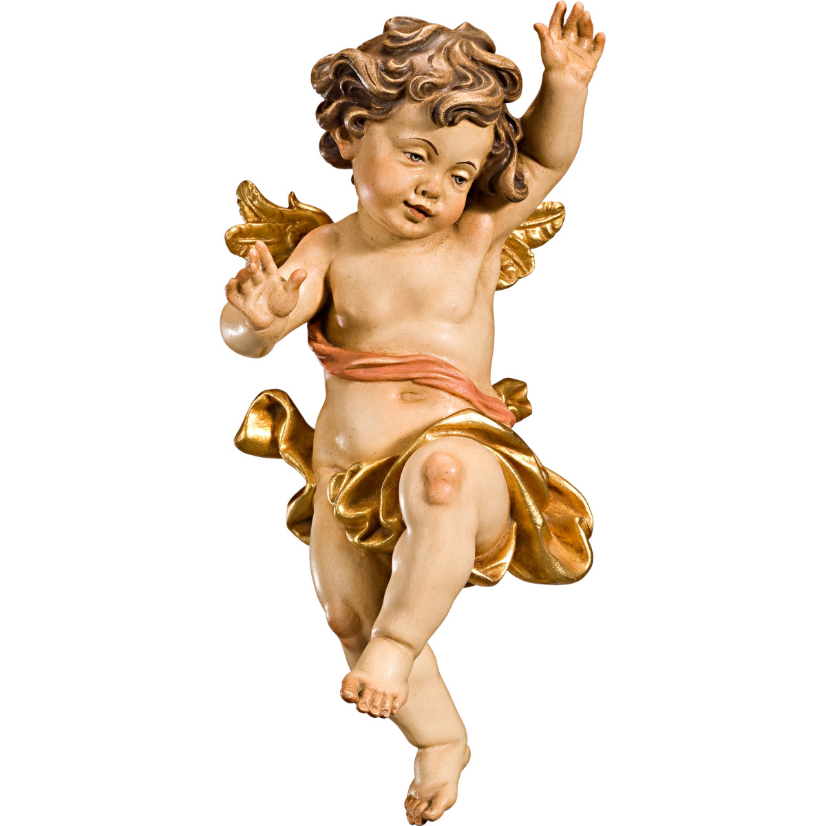 Left Berglandputto Wood Carving | Bergland