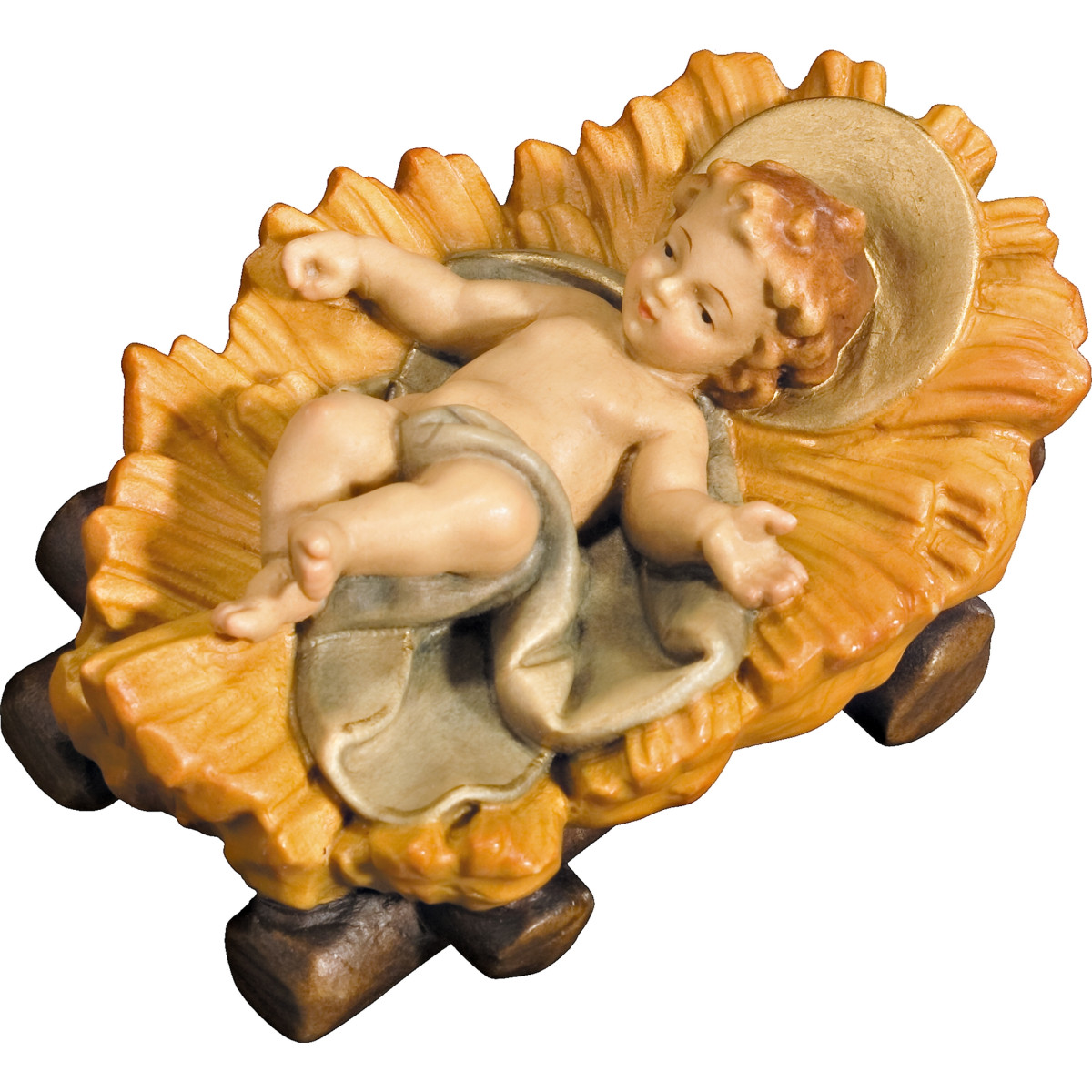 Gesù Bambino fisso in culla