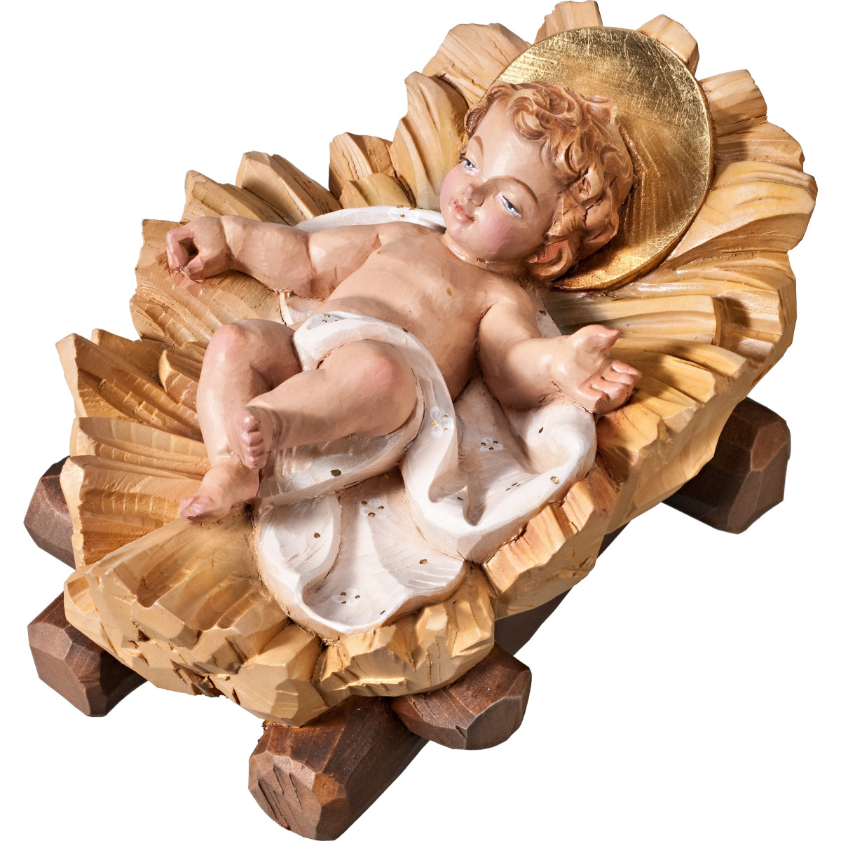 Gesù Bambino fisso in culla