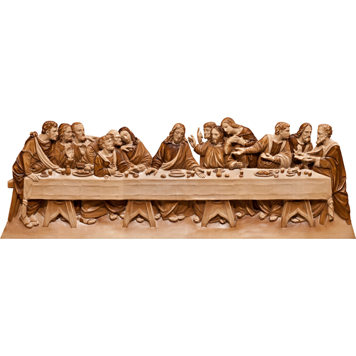 Last Supper relief (without background)