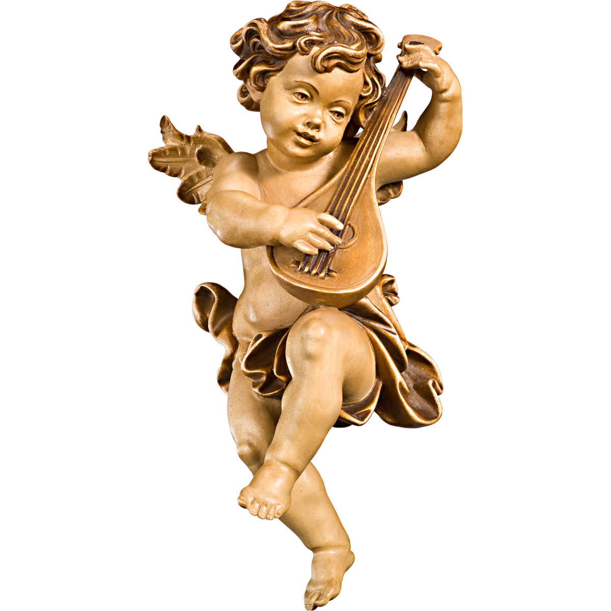 Putto Bergland con mandolina | Bergland