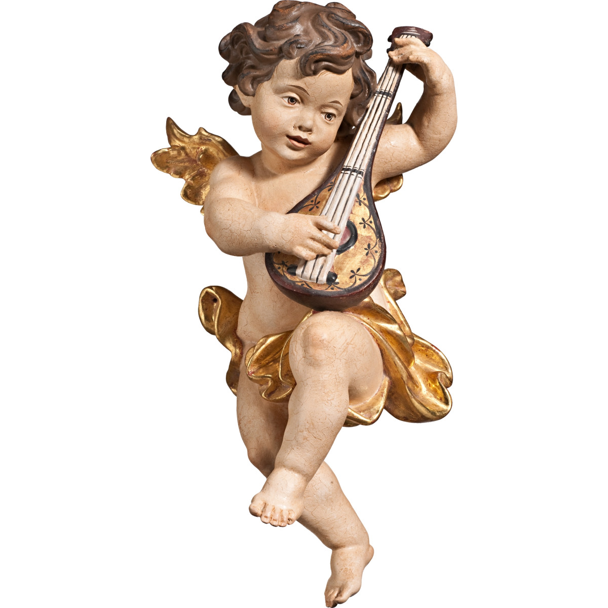 Putto Bergland con mandolina | Bergland