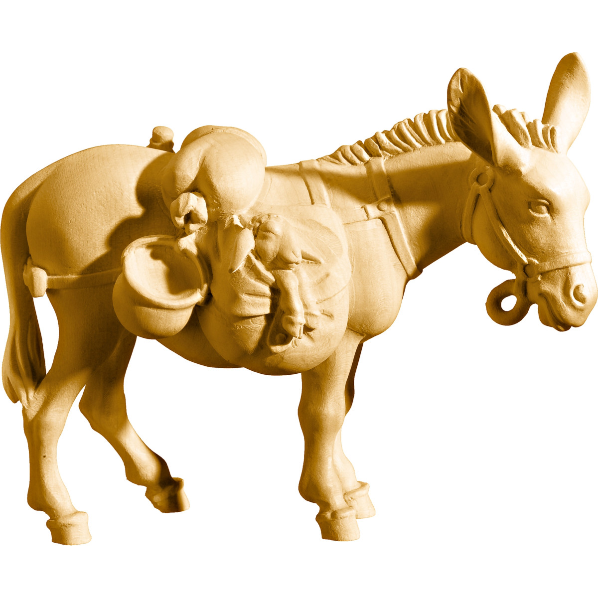 Donkey with baggage