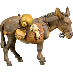 Esel mit Gepäck