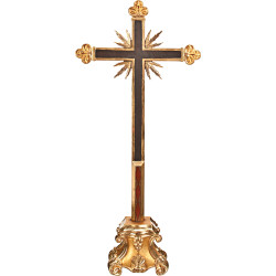 Standkreuz barock mit Strahlen
