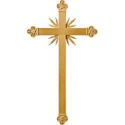 Croce barocca con raggi