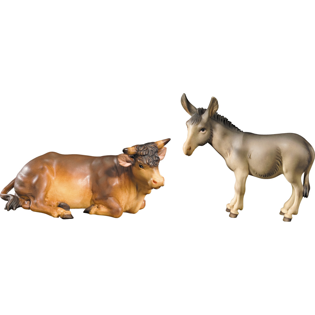 Ox and Donkey Original Bergland Nativity