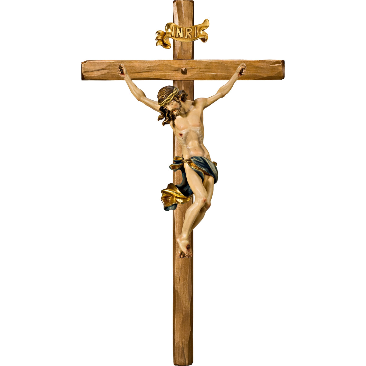 Cristo Barroco em cruz direita