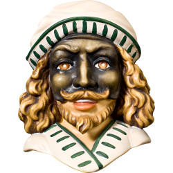 Brighella Mask wood carving | Bergland