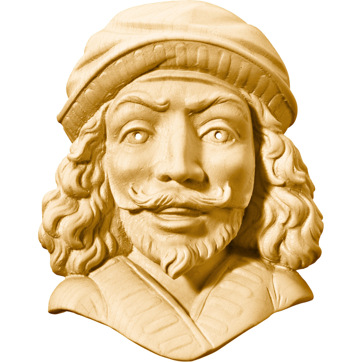 Brighella Mask wood carving | Bergland