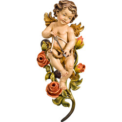 Anjo Bergland Cupido com rosas