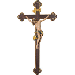 Cristo Barroco em cruz barroca
