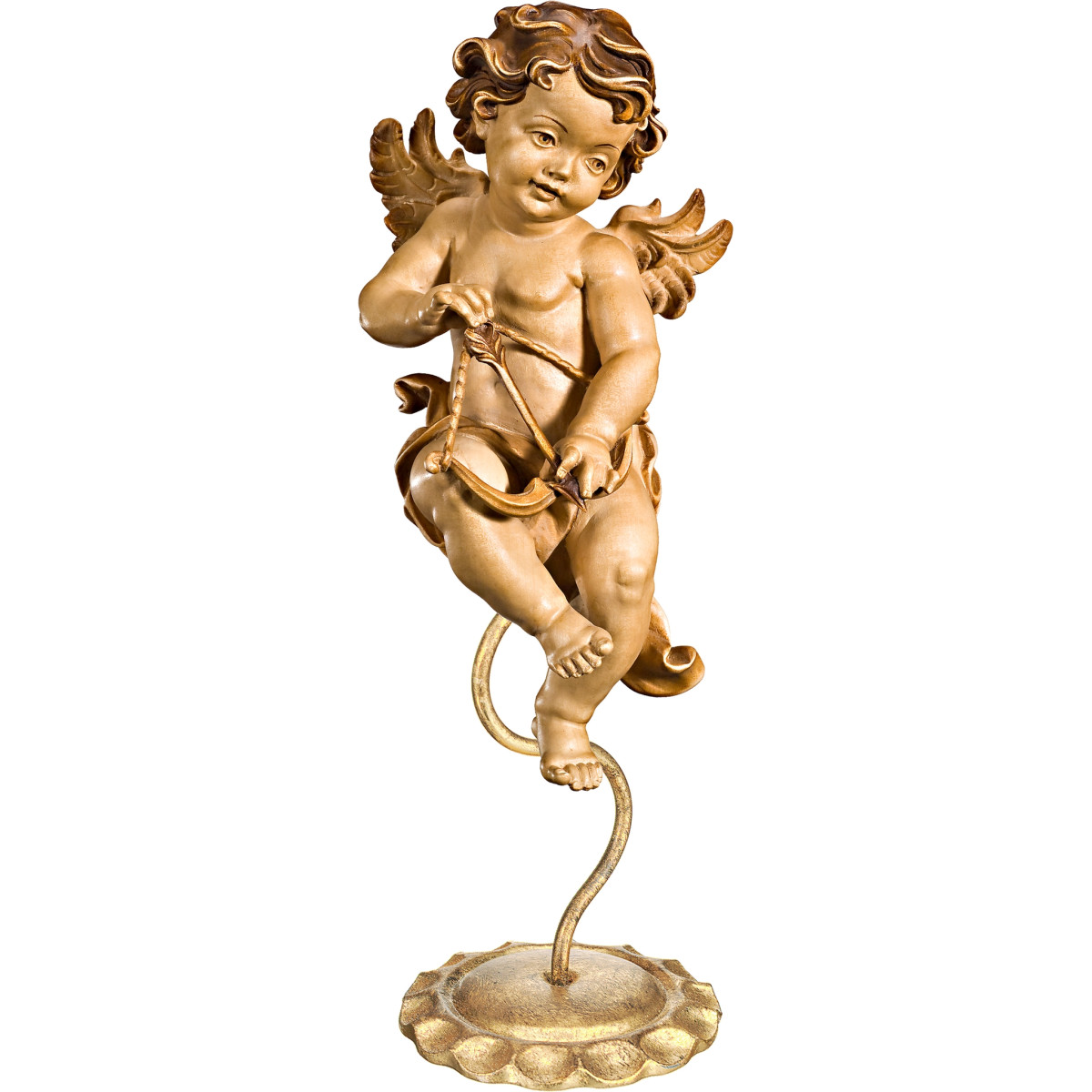 Anjo Bergland Cupido em pedestal