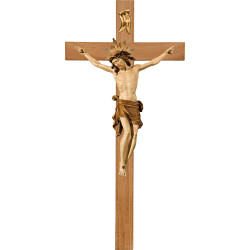 Corpus Pisa on oak cross simple wide