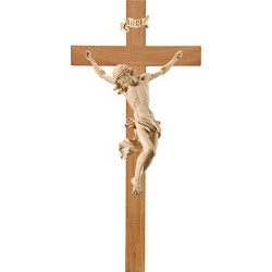 Corpus Barock auf Eichenbalken einfach breit