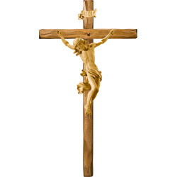 Cristo Barroco em cruz direita