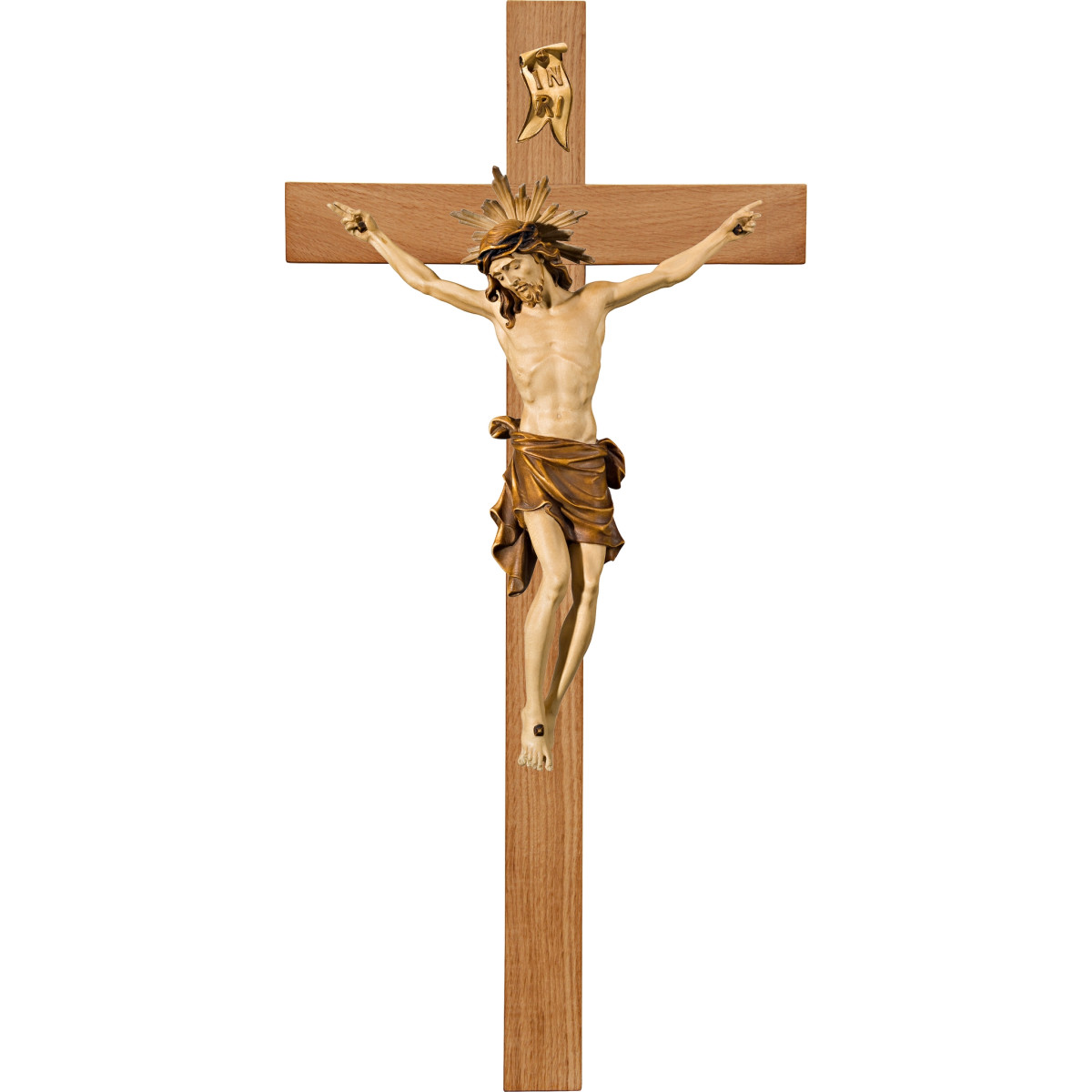 Corpus Pisa on oak cross simple wide