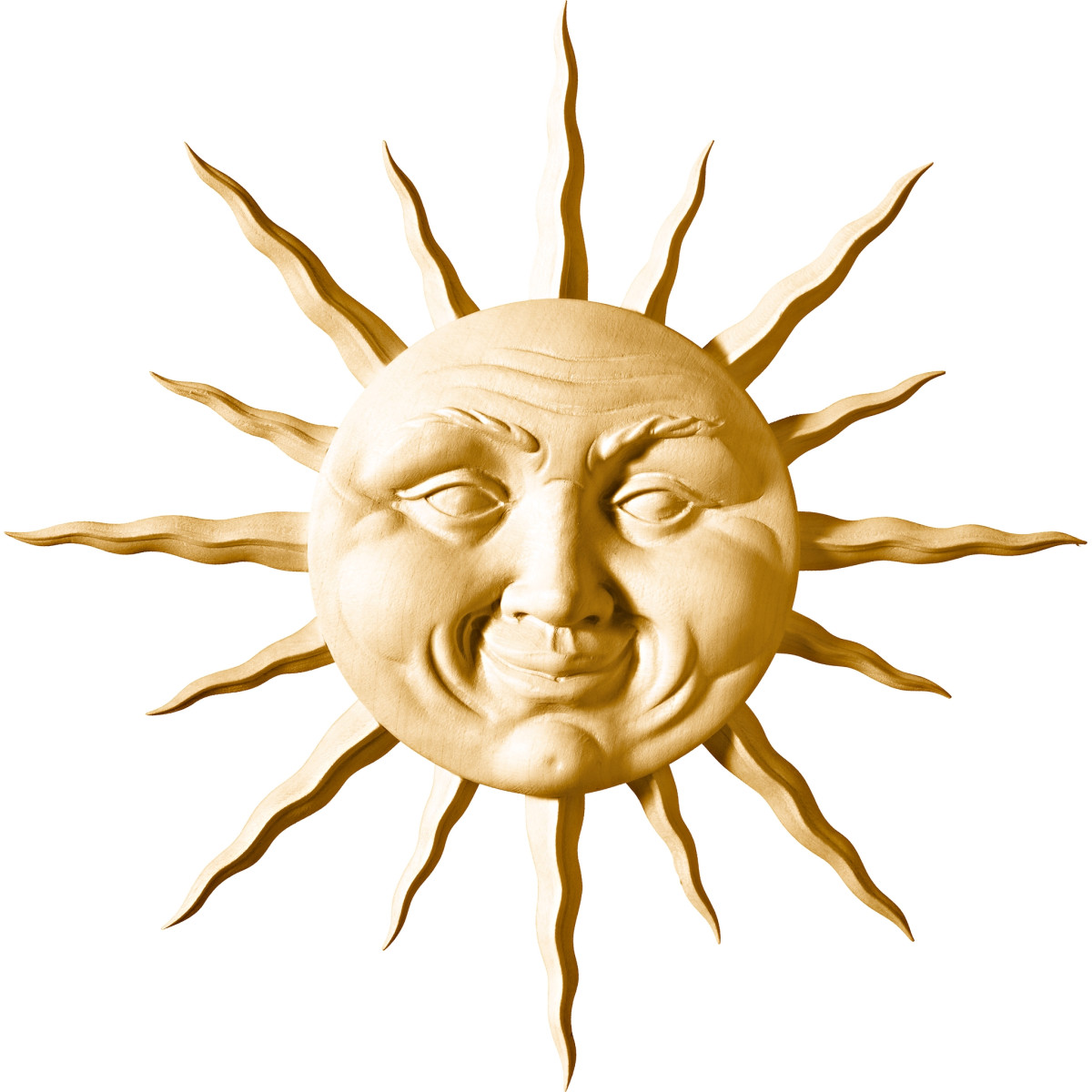 Decorative Wooden Sun | Bergland