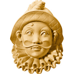 Harlequin Mask wood carving | Bergland