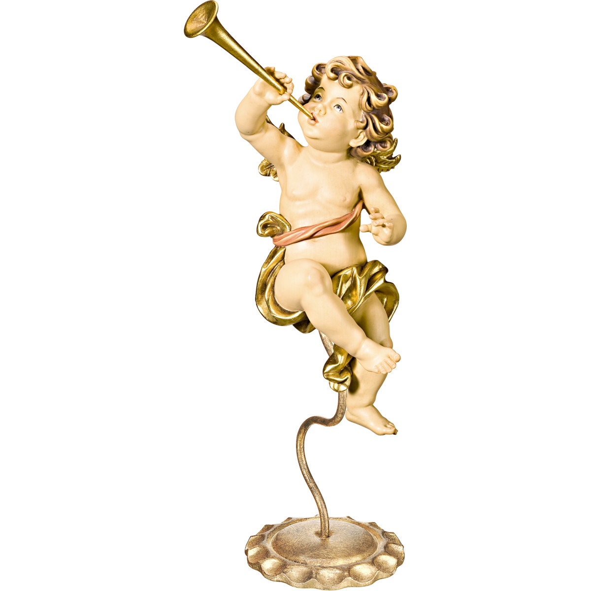 Berglandputto Trumpet on stand