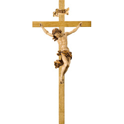 Corpus Baroque on oak cross