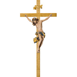 Corpus Baroque on oak cross
