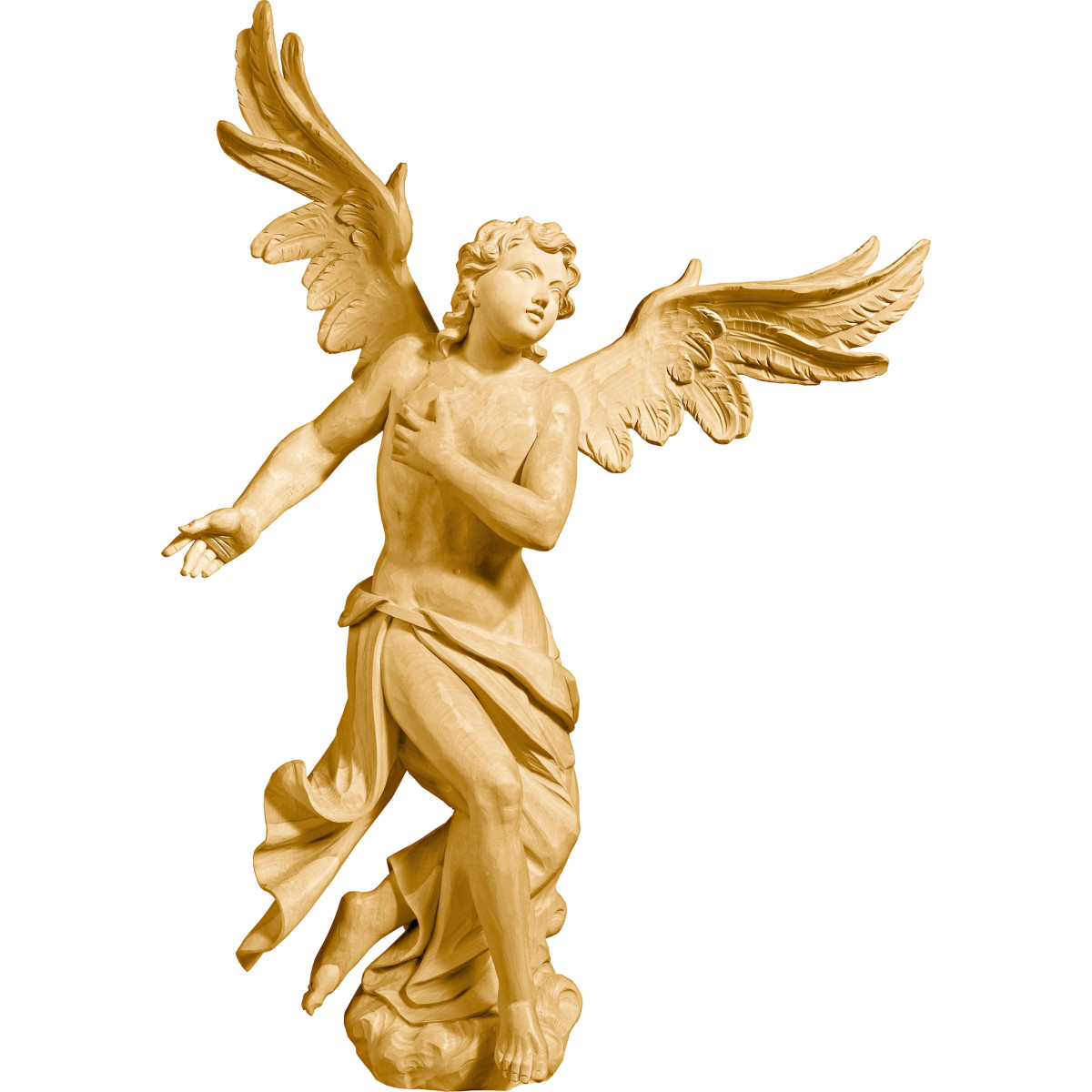 Anjo estilo Napolitano de parede à esquerda