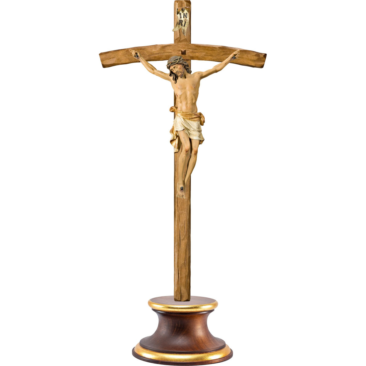 Cristo Pisa en pedestal