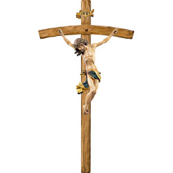 Corpus Baroque with thorns on bent cross