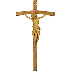 Cristo Pisa em cruz arcada