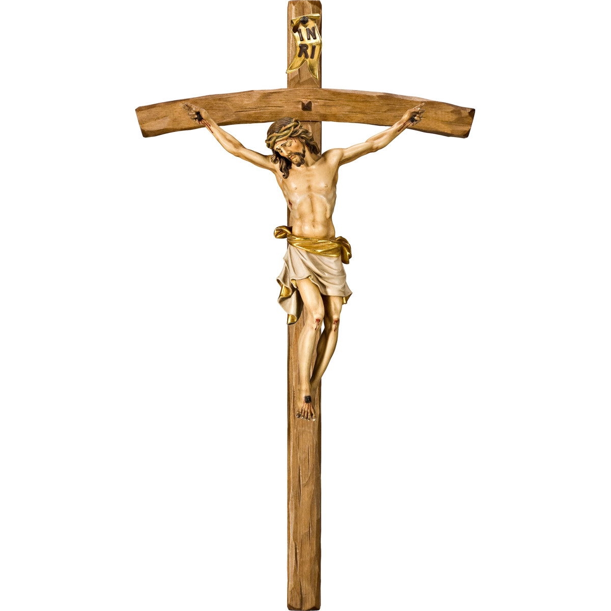 Cristo Pisa em cruz arcada