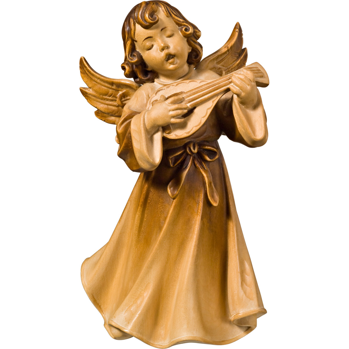 Anjo Sinfonia com bandolim em madeira | Bergland