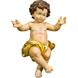 Baby Jesus wooden figure for Christmas crib