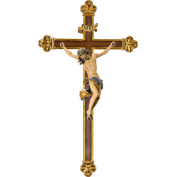 Cristo Barroco en cruz barroca