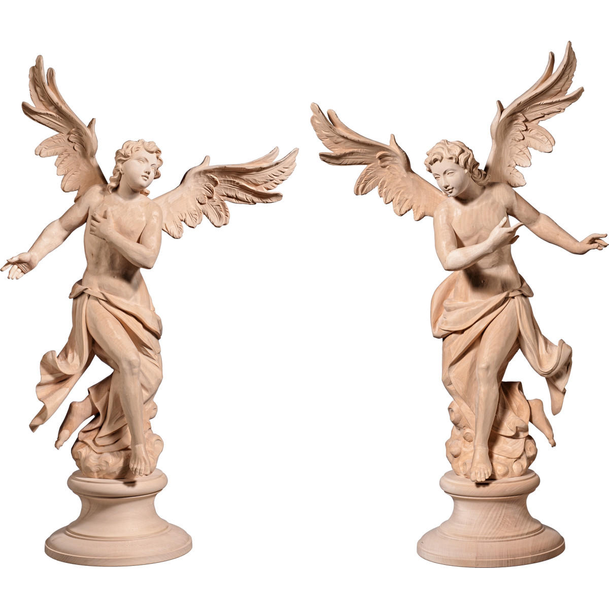 Neapolitan angelpair on base
