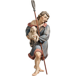 Pastore con agnello e pala (senza base)