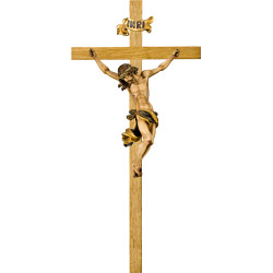 Corpus Barock auf Eichenbalken