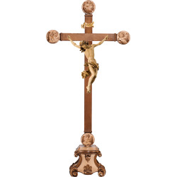 Corpus Baroque on pedestal with Evangelists