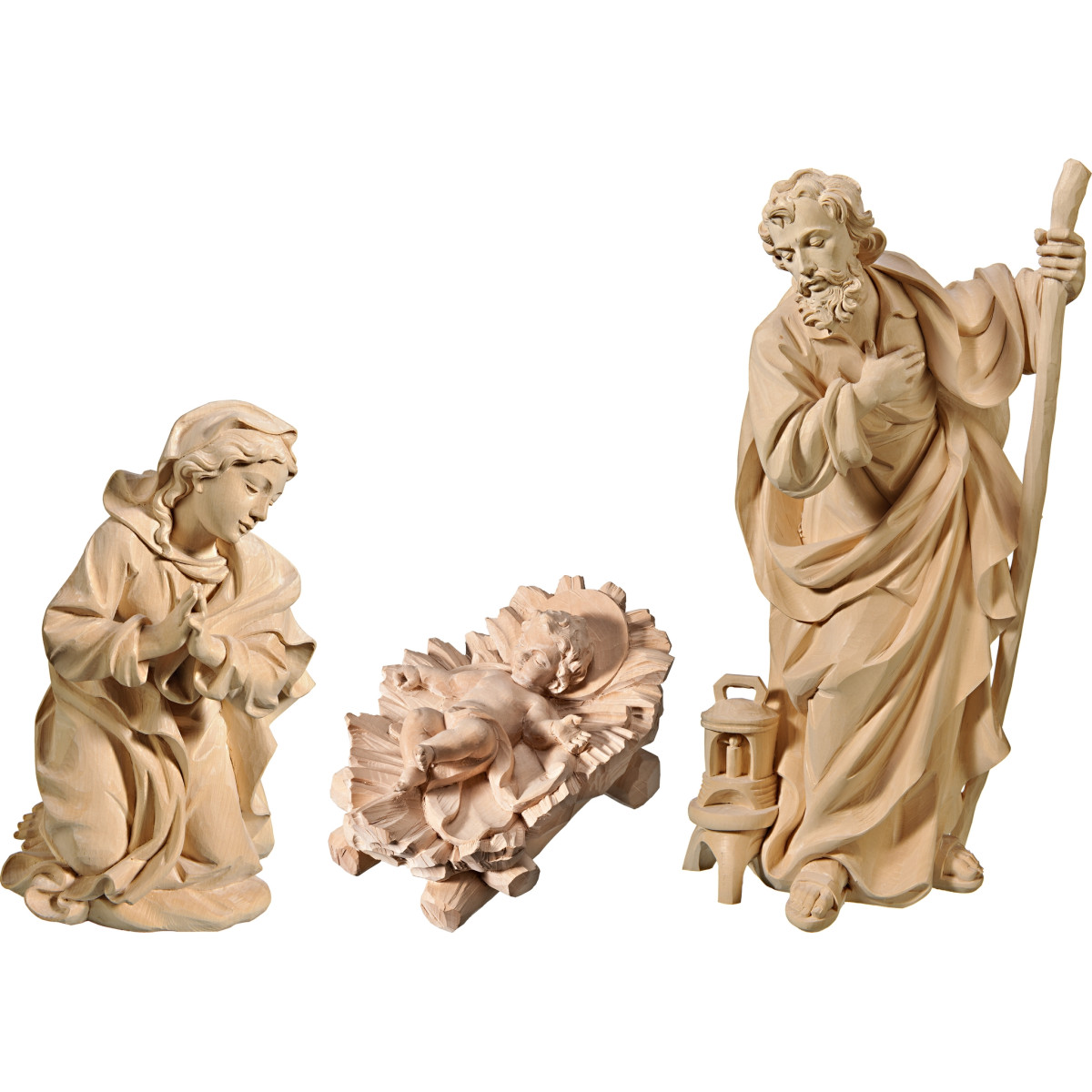 S. Famiglia con Gesù Bambino fisso in culla (senza base)