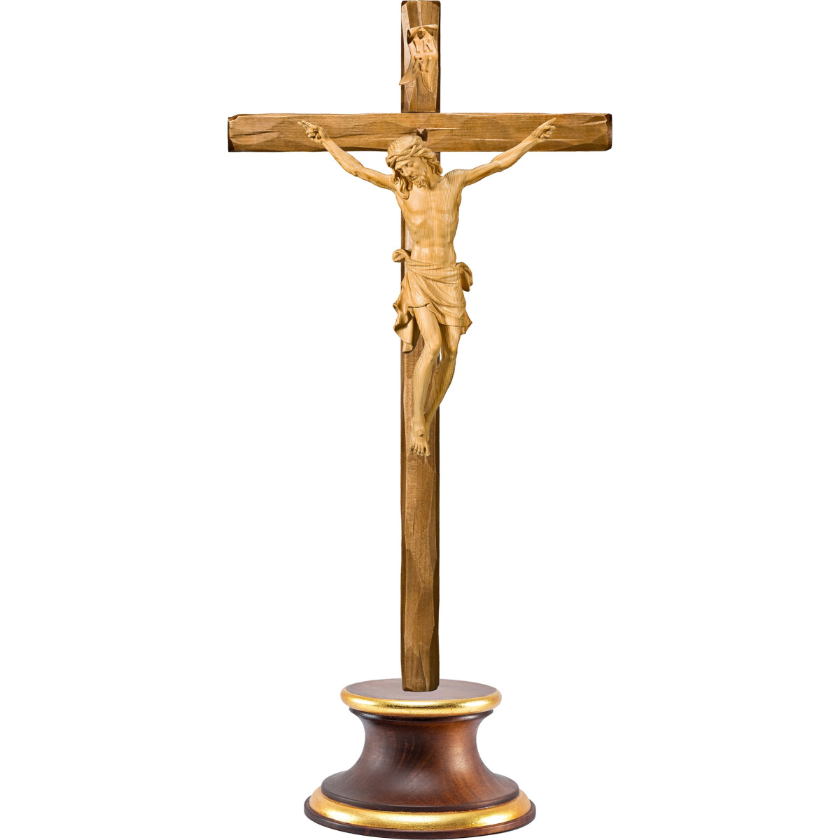 Cristo Pisa en pedestal