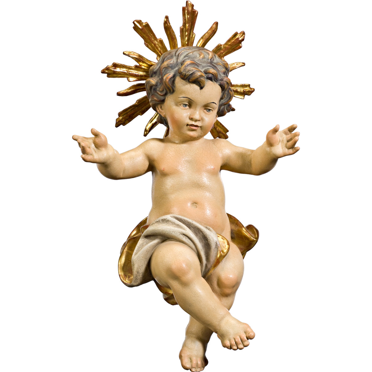 Jesus Child with aureole