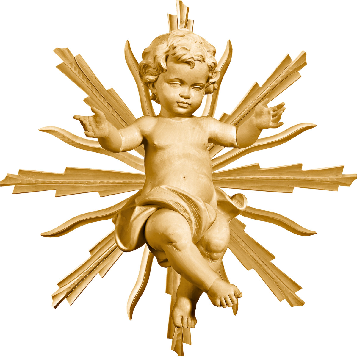 Niño Jesús con aureola