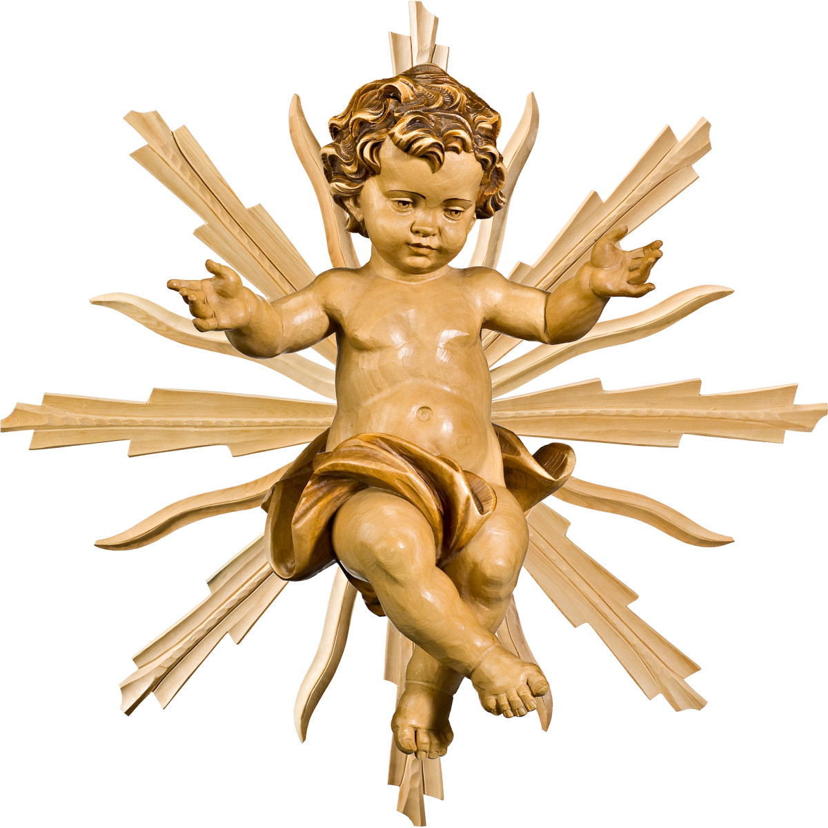 Menino Jesus com auréola