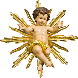 Menino Jesus com auréola