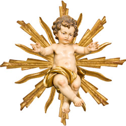 Jesuskind mit Strahl