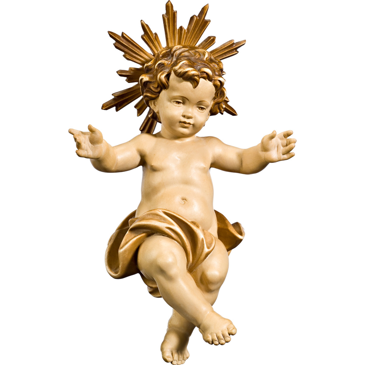 Jesus Child with aureole